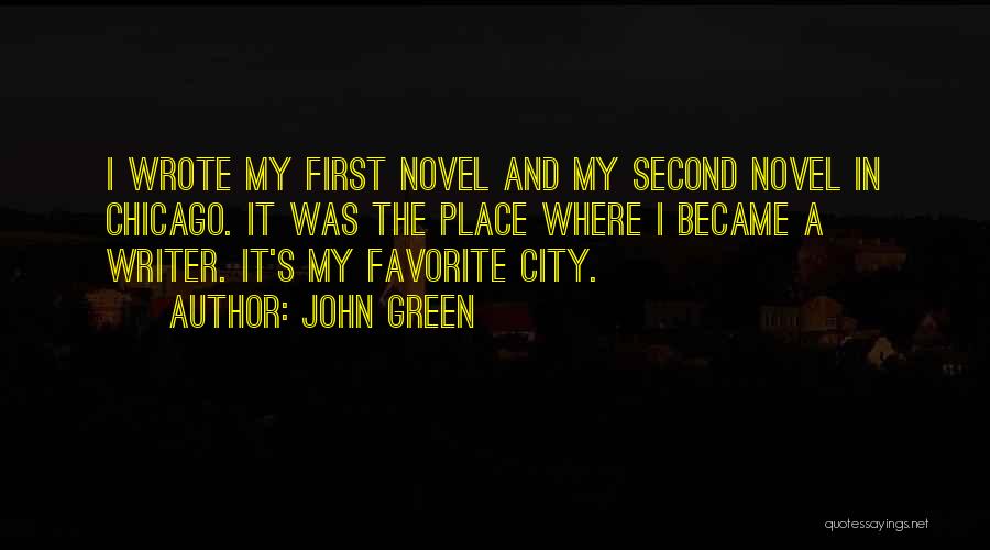 A Favorite Place Quotes By John Green