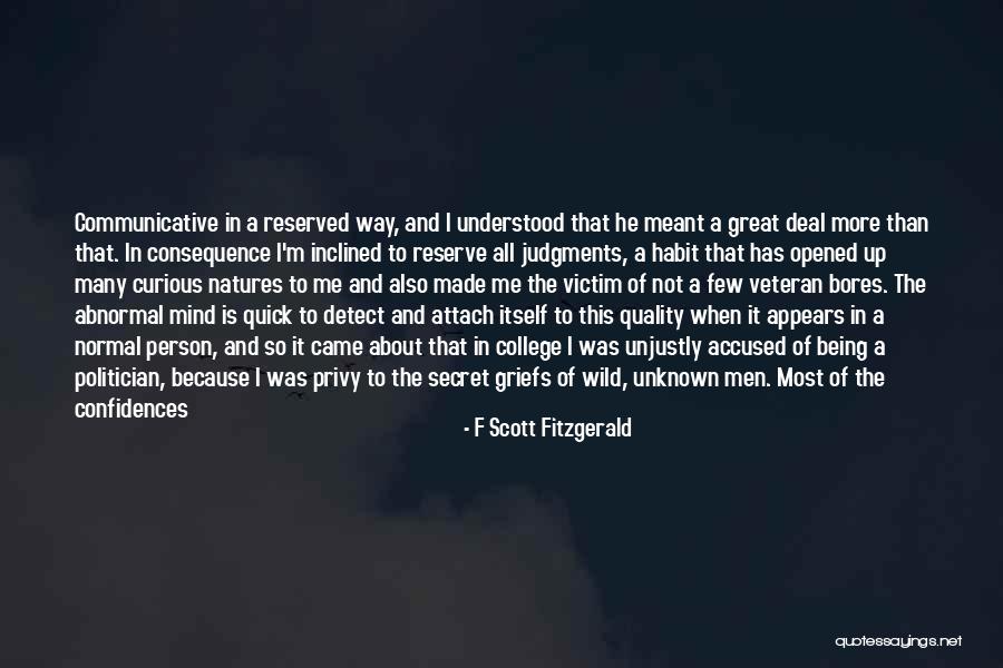 A Few Great Quotes By F Scott Fitzgerald