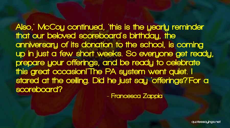 A Few Great Quotes By Francesca Zappia