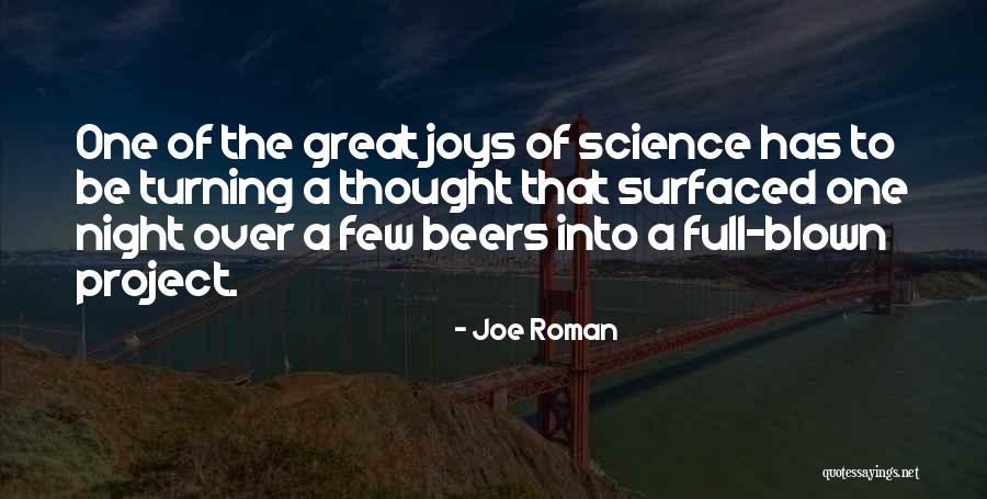 A Few Great Quotes By Joe Roman