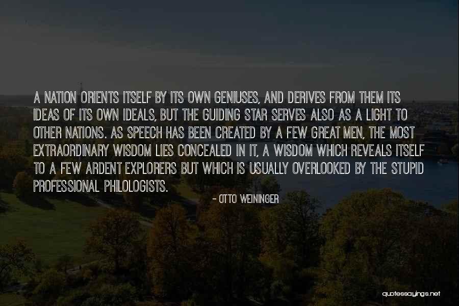 A Few Great Quotes By Otto Weininger