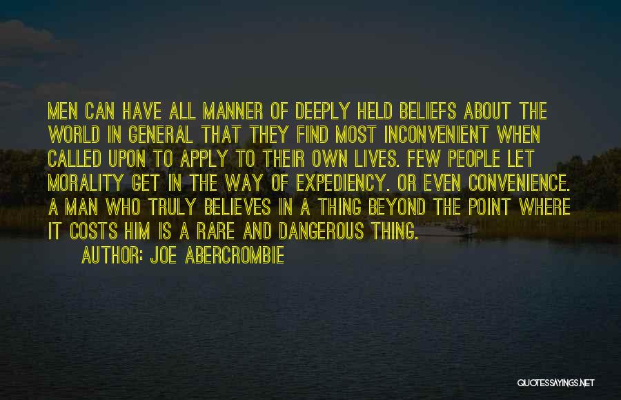 A Few Quotes By Joe Abercrombie