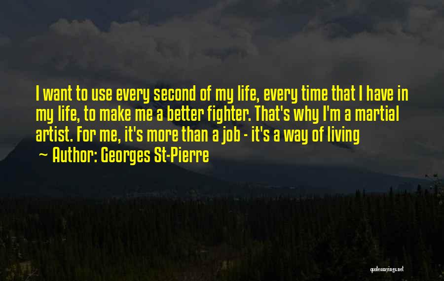 A Fighter In Life Quotes By Georges St-Pierre