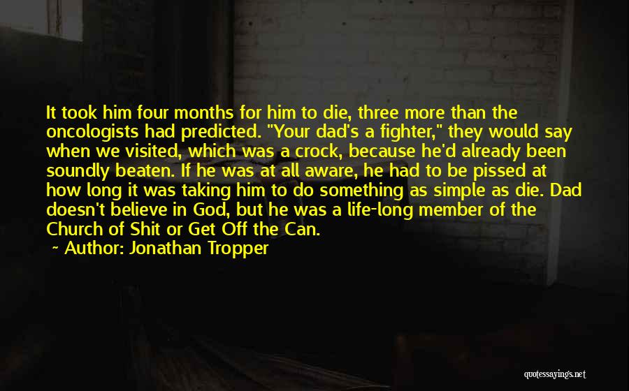 A Fighter In Life Quotes By Jonathan Tropper