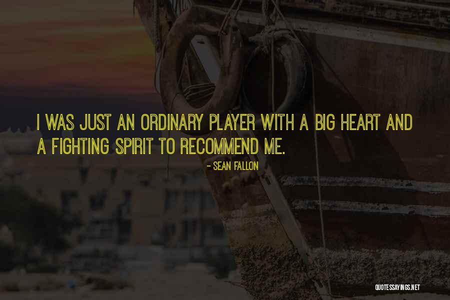 A Fighting Spirit Quotes By Sean Fallon A Fighting Spirit Quotes By Sean Fallon