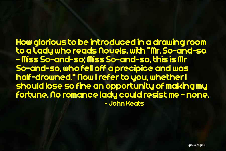 A Fine Romance Quotes By John Keats A Fine Romance Quotes By John Keats