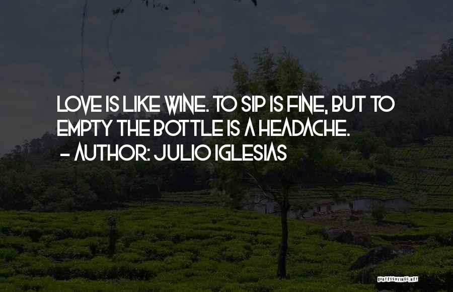 A Fine Wine Quotes By Julio Iglesias