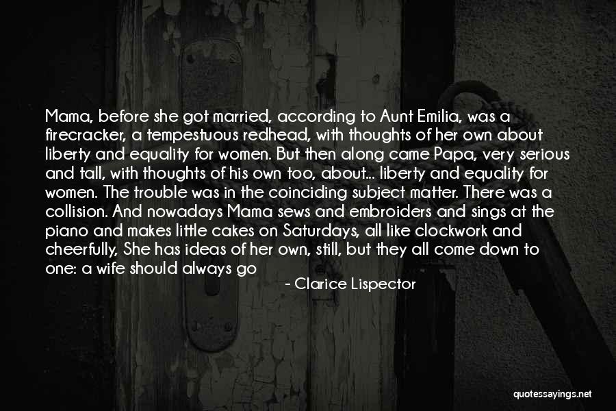 A Firecracker Quotes By Clarice Lispector A Firecracker Quotes By Clarice Lispector