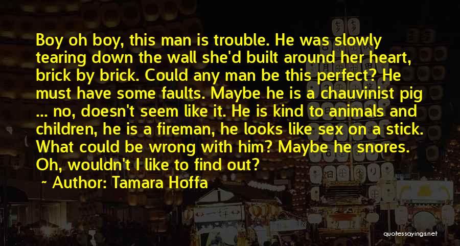 A Firefighter Quotes By Tamara Hoffa