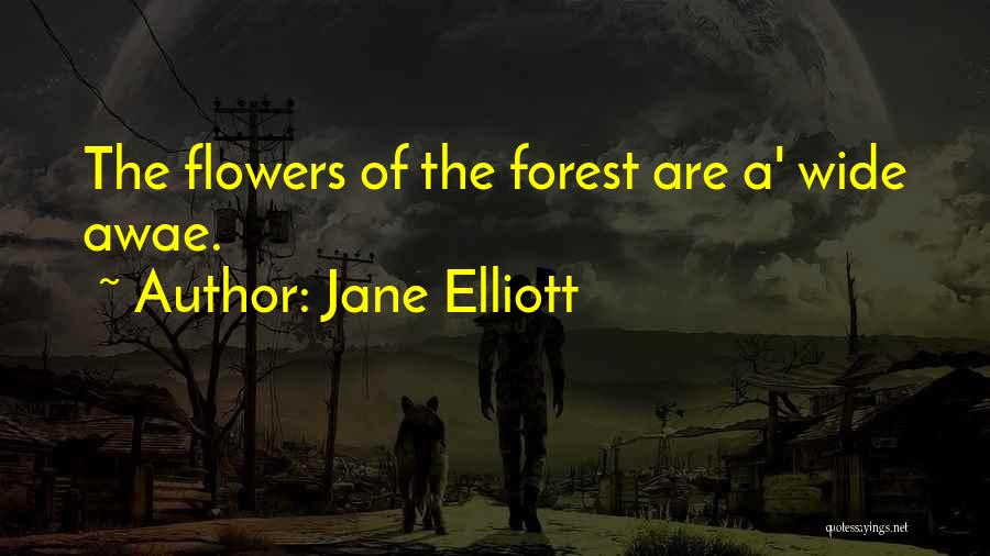 A Flower Quotes By Jane Elliott