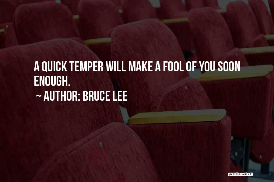 A Fool Quotes By Bruce Lee