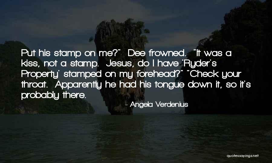 A Forehead Kiss Quotes By Angela Verdenius A Forehead Kiss Quotes By Angela Verdenius