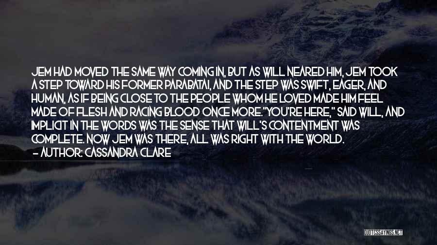 A Former Love Quotes By Cassandra Clare