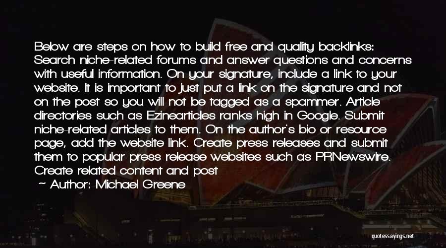 A Free Press Quotes By Michael Greene