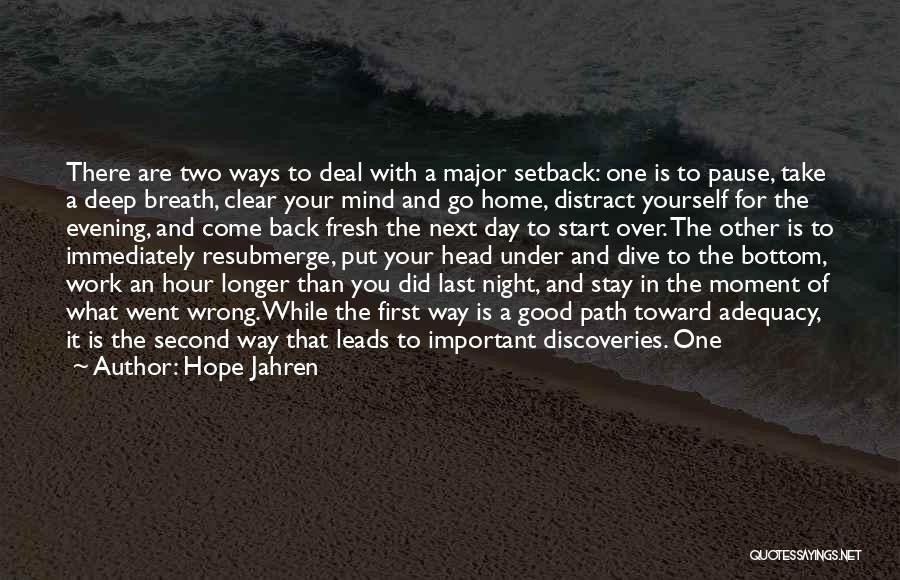 A Fresh Start Quotes By Hope Jahren