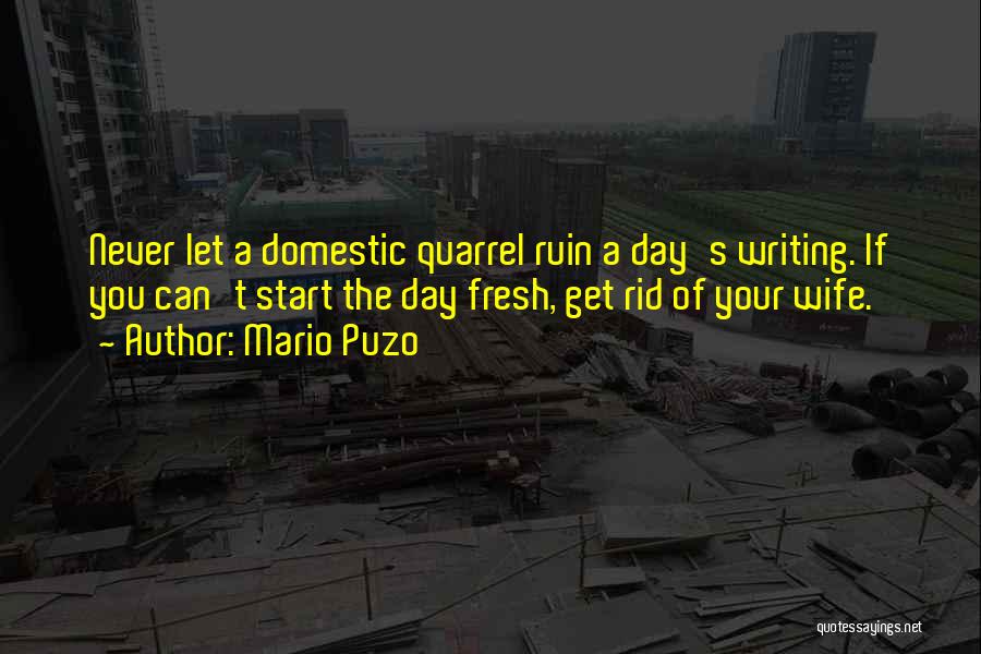 A Fresh Start Quotes By Mario Puzo
