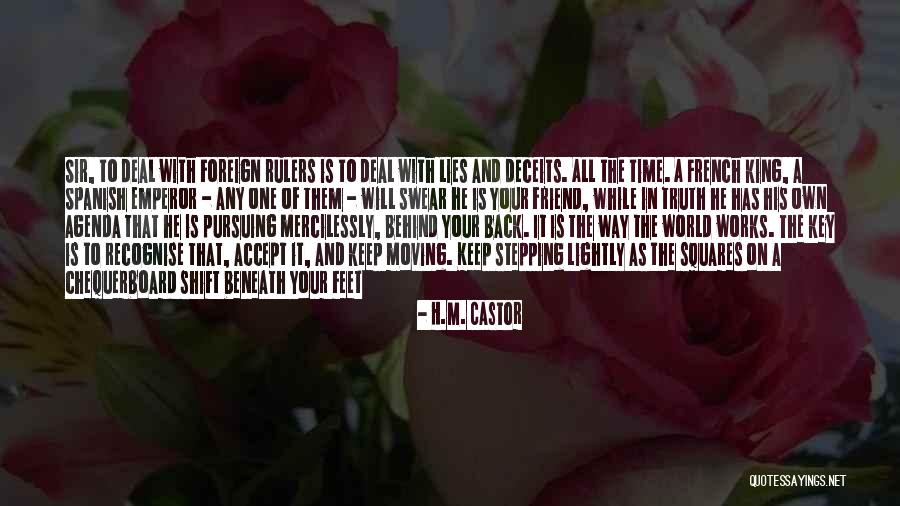 A Friend Moving Quotes By H.M. Castor A Friend Moving Quotes By H.M. Castor