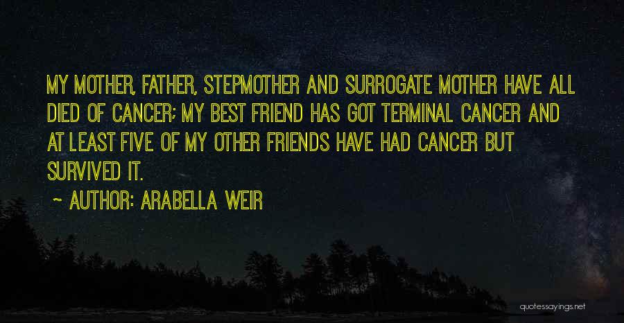 A Friend Whose Mother Died Quotes By Arabella Weir
