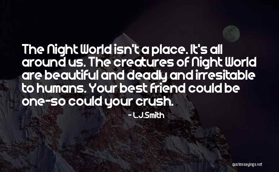 A Friend You Have A Crush On Quotes By L.J.Smith