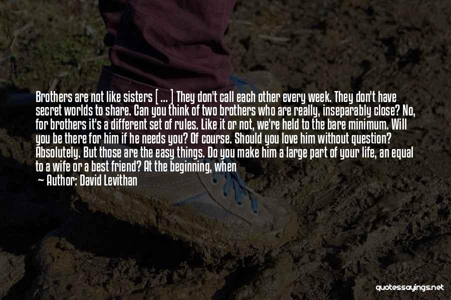 A Friend You Love Quotes By David Levithan