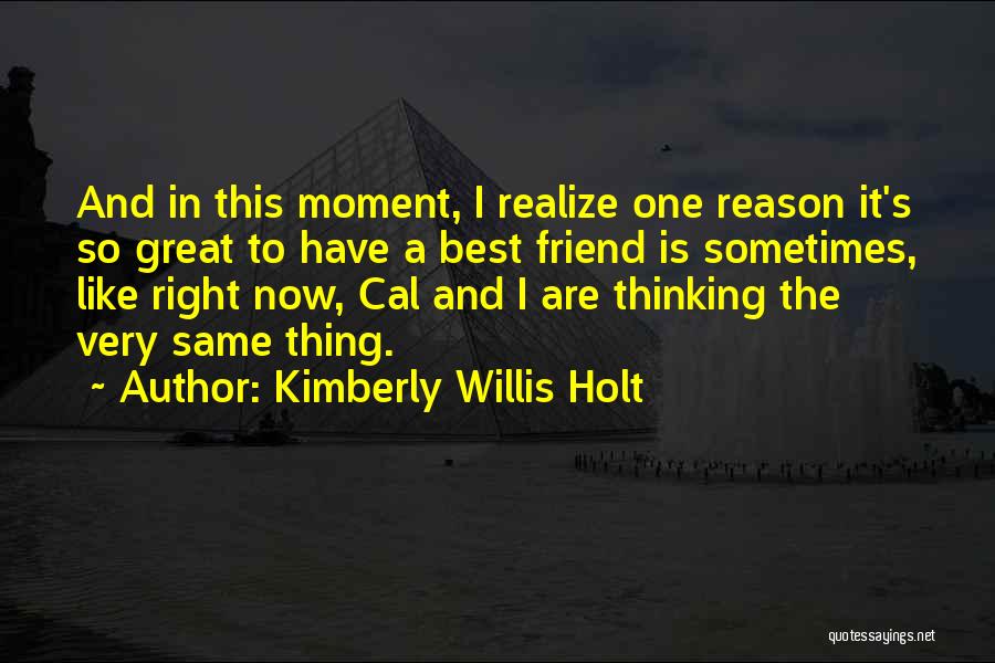 A Friend's Death Quotes By Kimberly Willis Holt