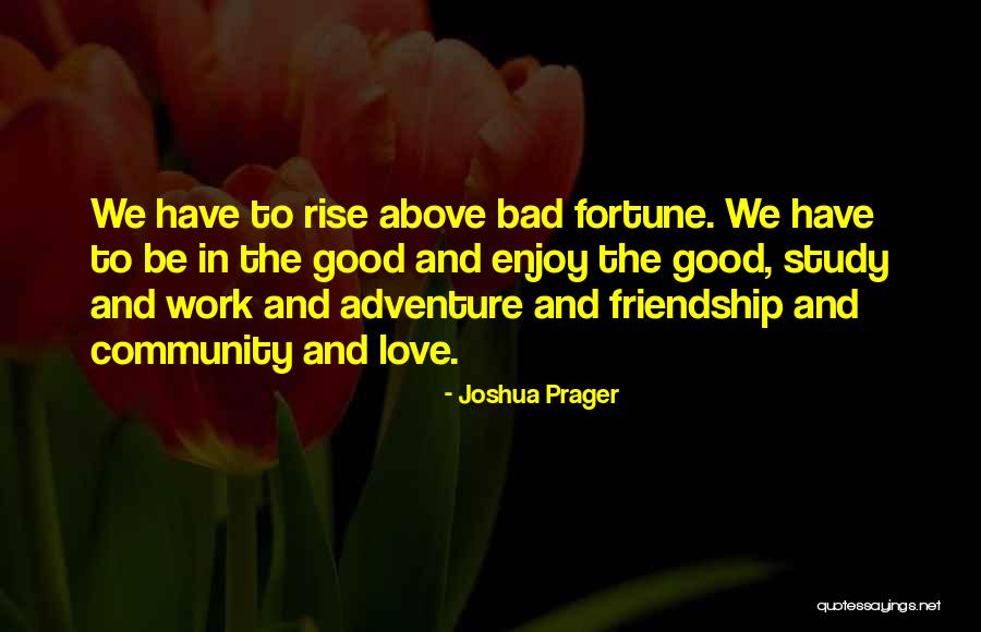 A Friendship Gone Bad Quotes By Joshua Prager