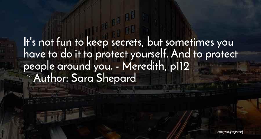 A From Pll Quotes By Sara Shepard