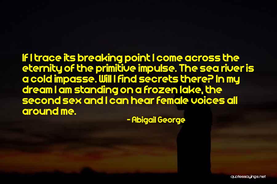 A Frozen Lake Quotes By Abigail George