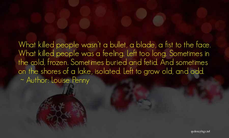 A Frozen Lake Quotes By Louise Penny