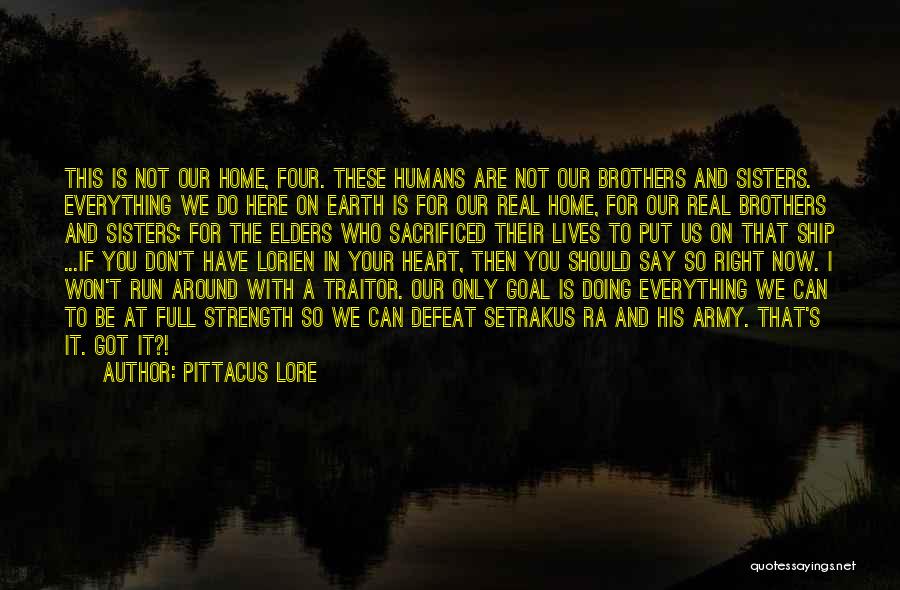A Full Heart Quotes By Pittacus Lore