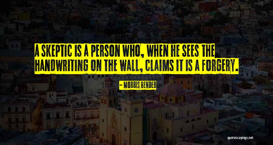 A Funny Person Quotes By Morris Bender A Funny Person Quotes By Morris Bender