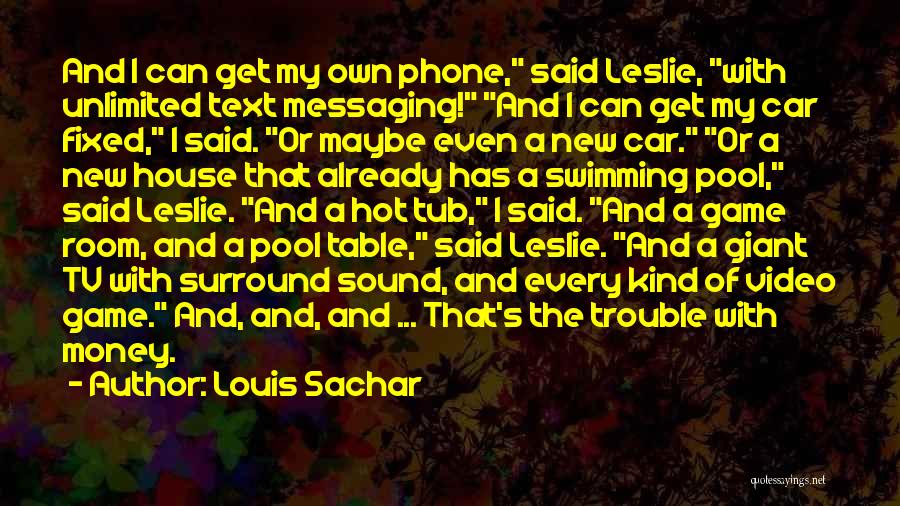 A Game Of Pool Quotes By Louis Sachar