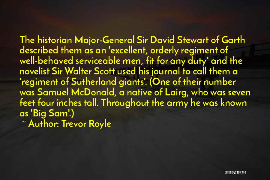 A General Quotes By Trevor Royle