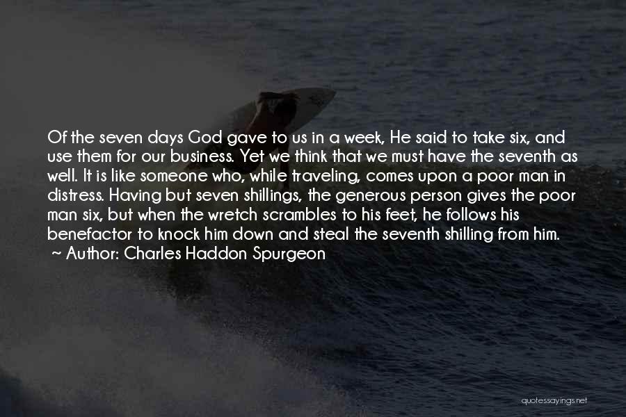 A Generous Person Quotes By Charles Haddon Spurgeon