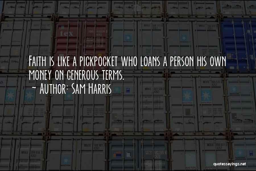 A Generous Person Quotes By Sam Harris