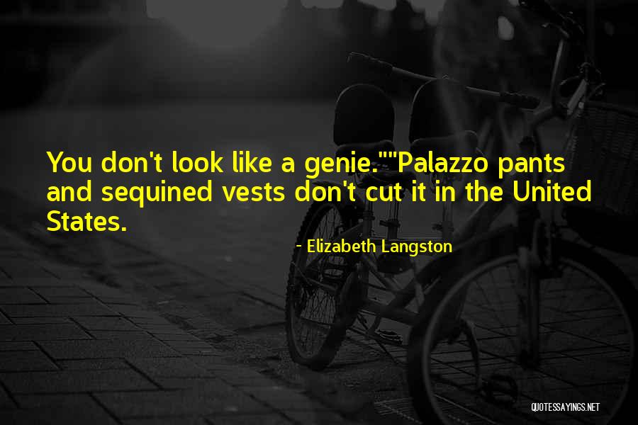 A Genie Quotes By Elizabeth Langston A Genie Quotes By Elizabeth Langston