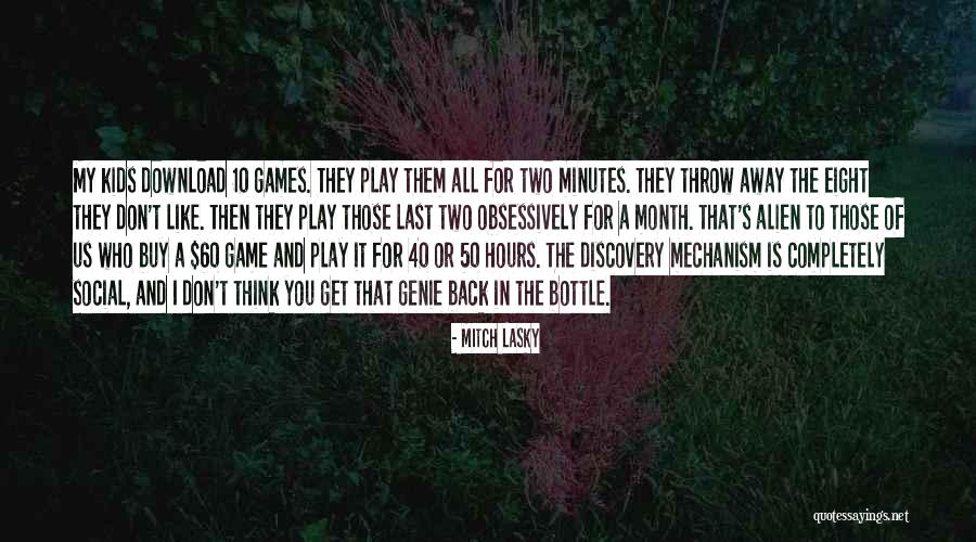 A Genie Quotes By Mitch Lasky A Genie Quotes By Mitch Lasky