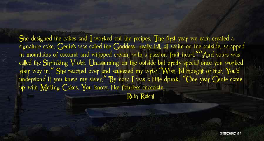 A Genie Quotes By Ruth Reichl A Genie Quotes By Ruth Reichl