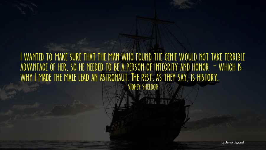 A Genie Quotes By Sidney Sheldon A Genie Quotes By Sidney Sheldon