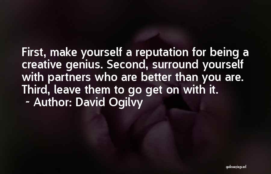 A Genius Quotes By David Ogilvy