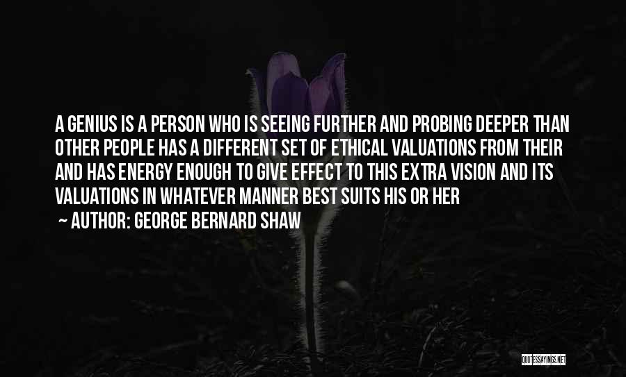 A Genius Quotes By George Bernard Shaw