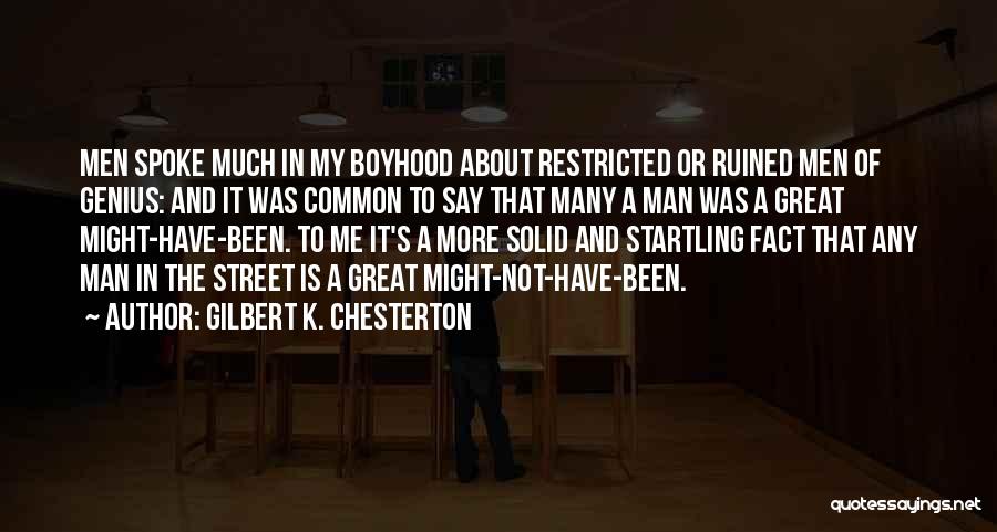 A Genius Quotes By Gilbert K. Chesterton