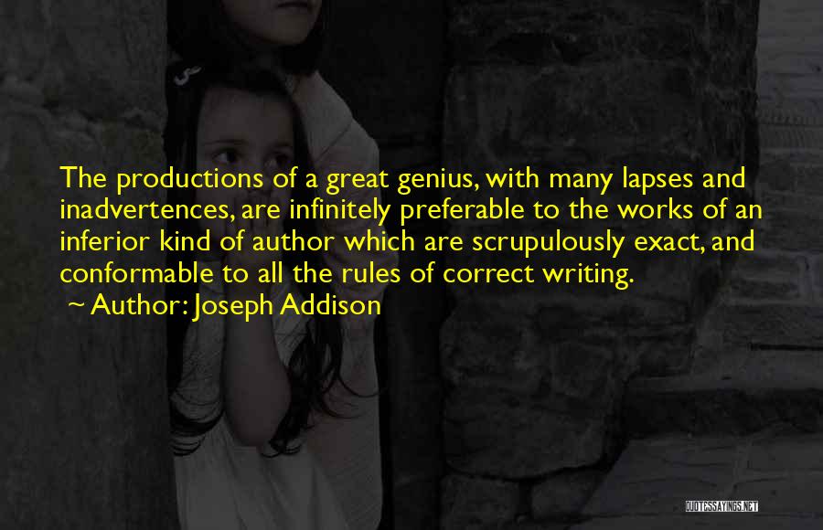 A Genius Quotes By Joseph Addison