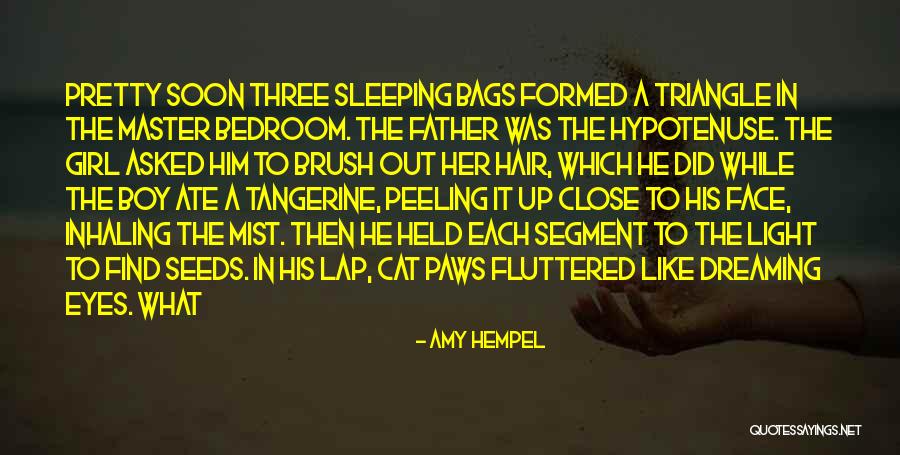 A Girl And Her Cat Quotes By Amy Hempel