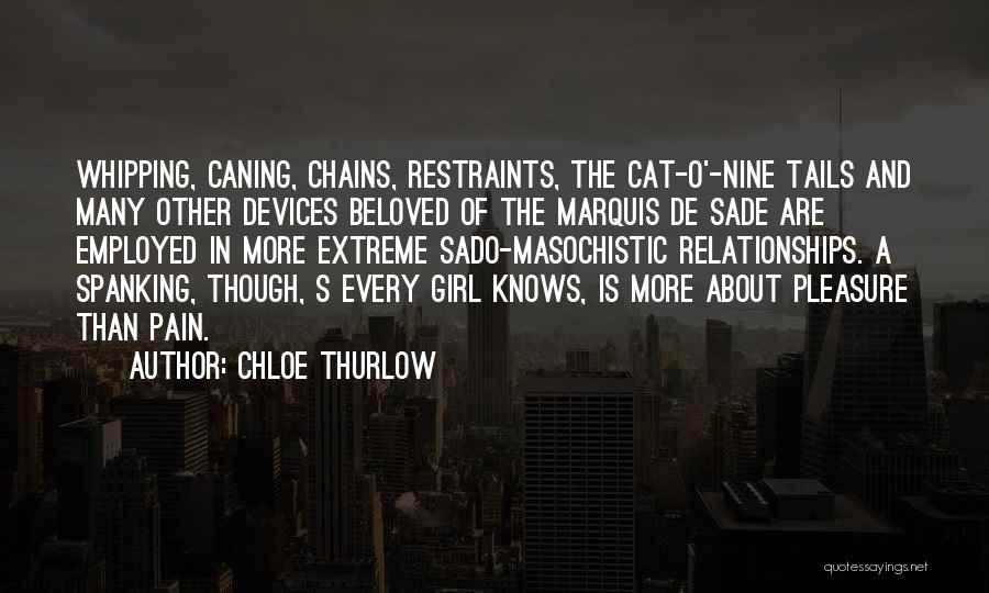 A Girl And Her Cat Quotes By Chloe Thurlow