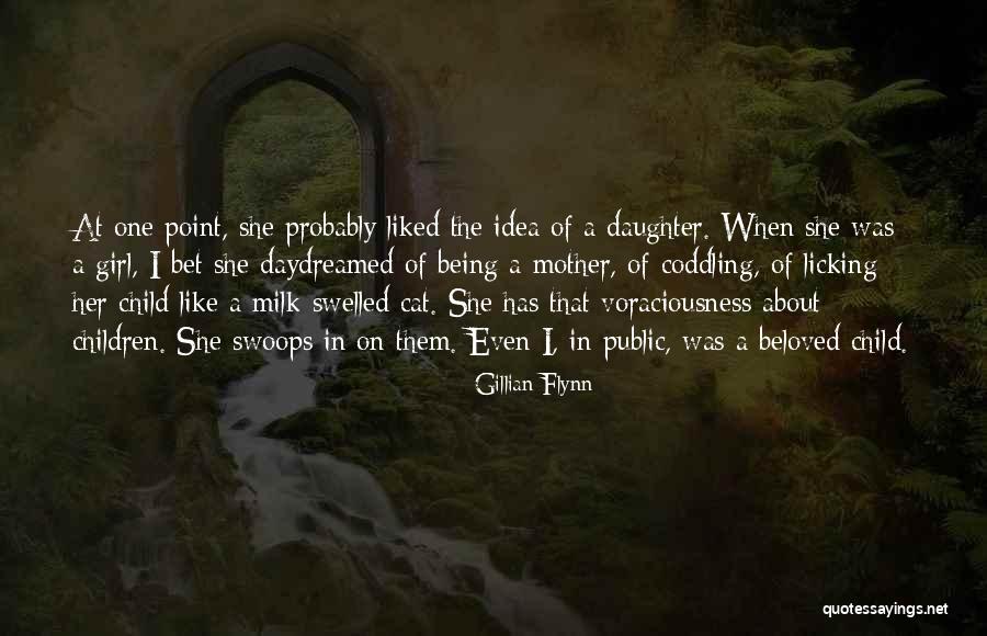 A Girl And Her Cat Quotes By Gillian Flynn