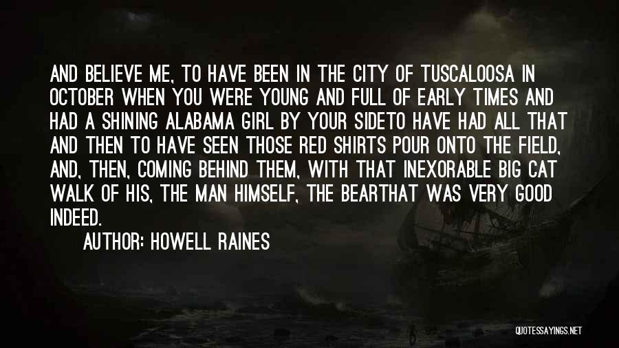 A Girl And Her Cat Quotes By Howell Raines