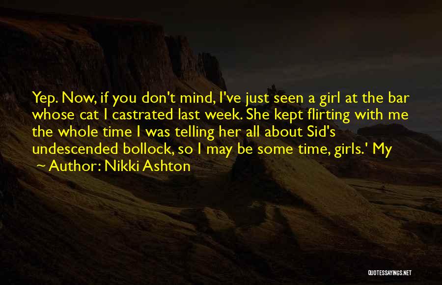 A Girl And Her Cat Quotes By Nikki Ashton