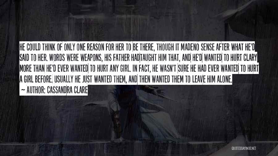 A Girl And Her Father Quotes By Cassandra Clare