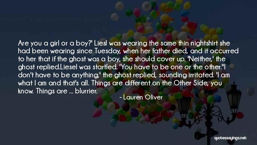 A Girl And Her Father Quotes By Lauren Oliver